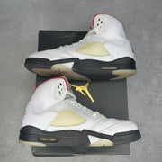 Jordan 5 Retro Fire Red Silver Tongue (2020) - Image 2