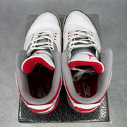 Jordan 3 Retro Fire Red (2022) pre-owned size 12