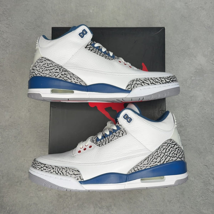 Jordan 3 Retro True Blue (2011) 11 (Pre-Owned) - front