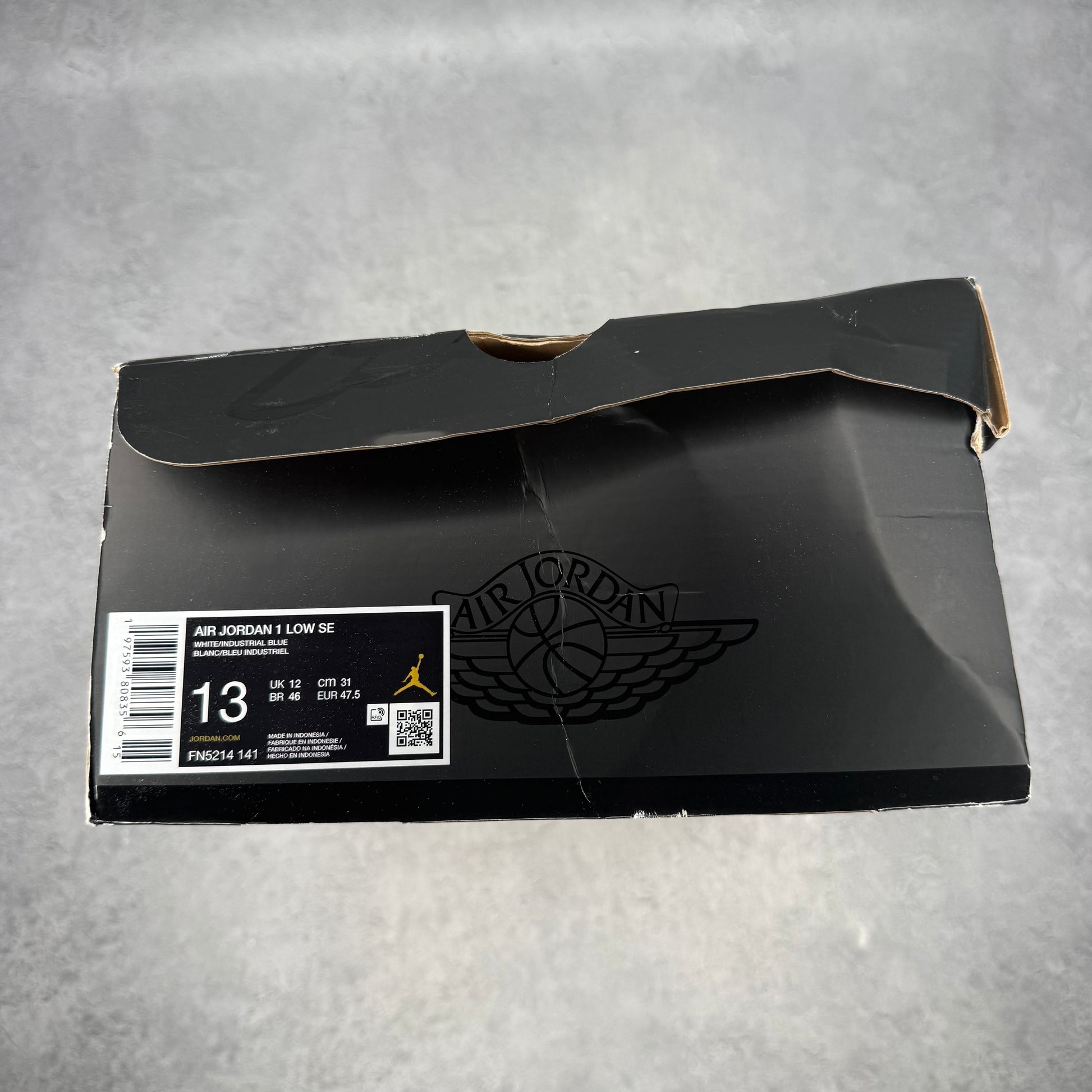 Jordan 1 Low Industrial Blue *pre-owned* SIZE 13