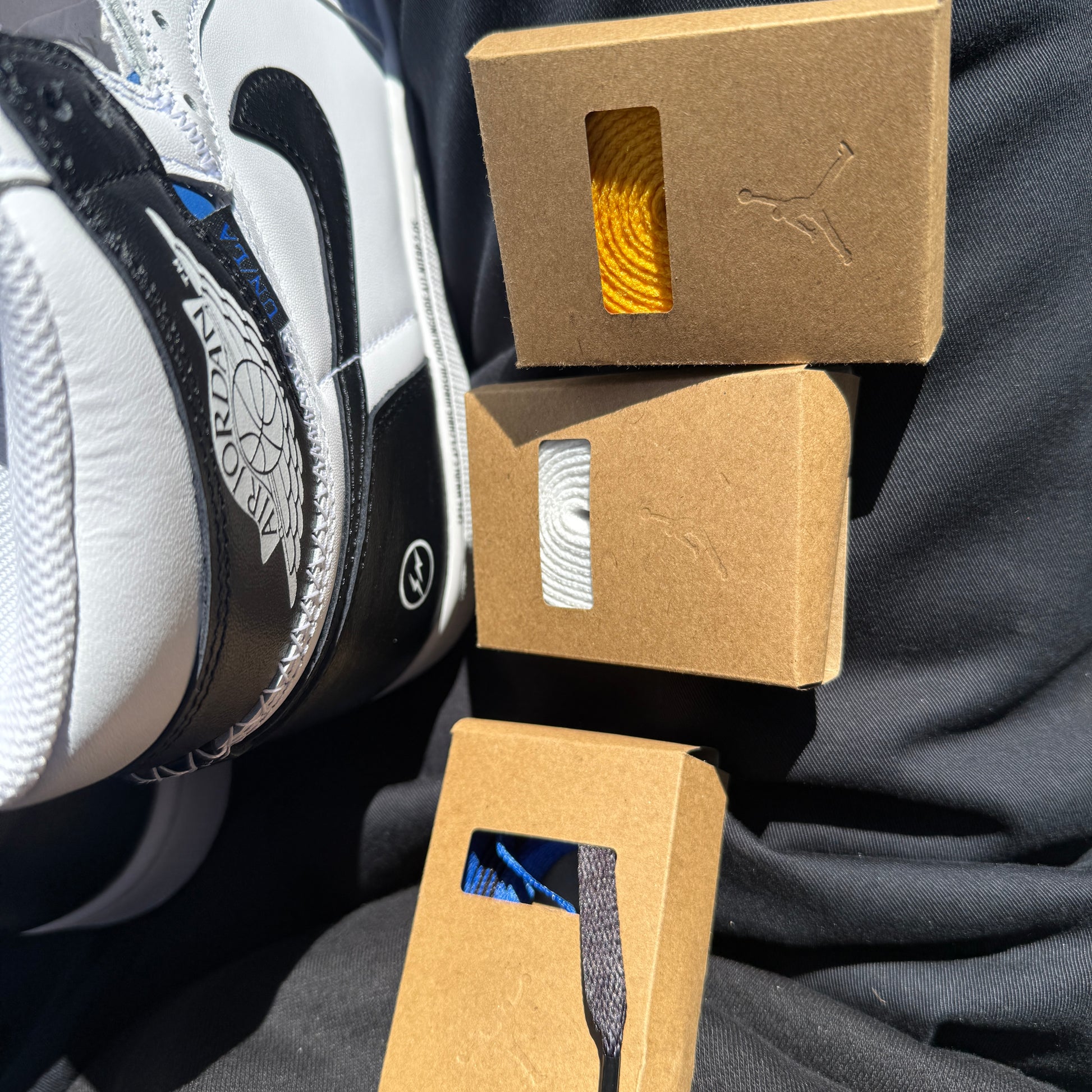 Jordan 1 Retro High OG SP Fragment x Union LA White Black