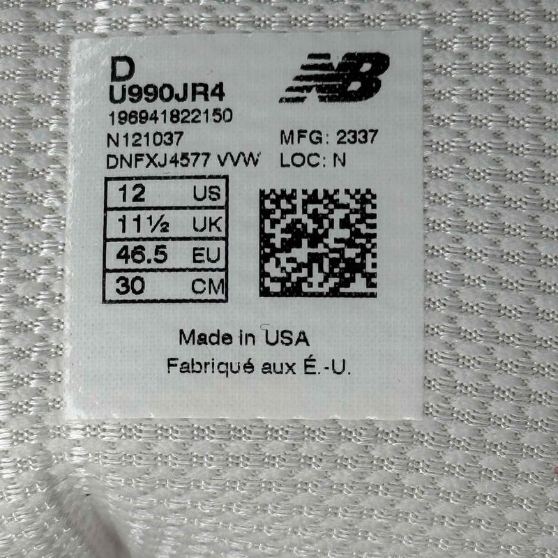 New Balance 990v4 MiUSA Joe Freshgoods 1998 Intro