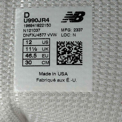 New Balance 990v4 MiUSA Joe Freshgoods 1998 Intro