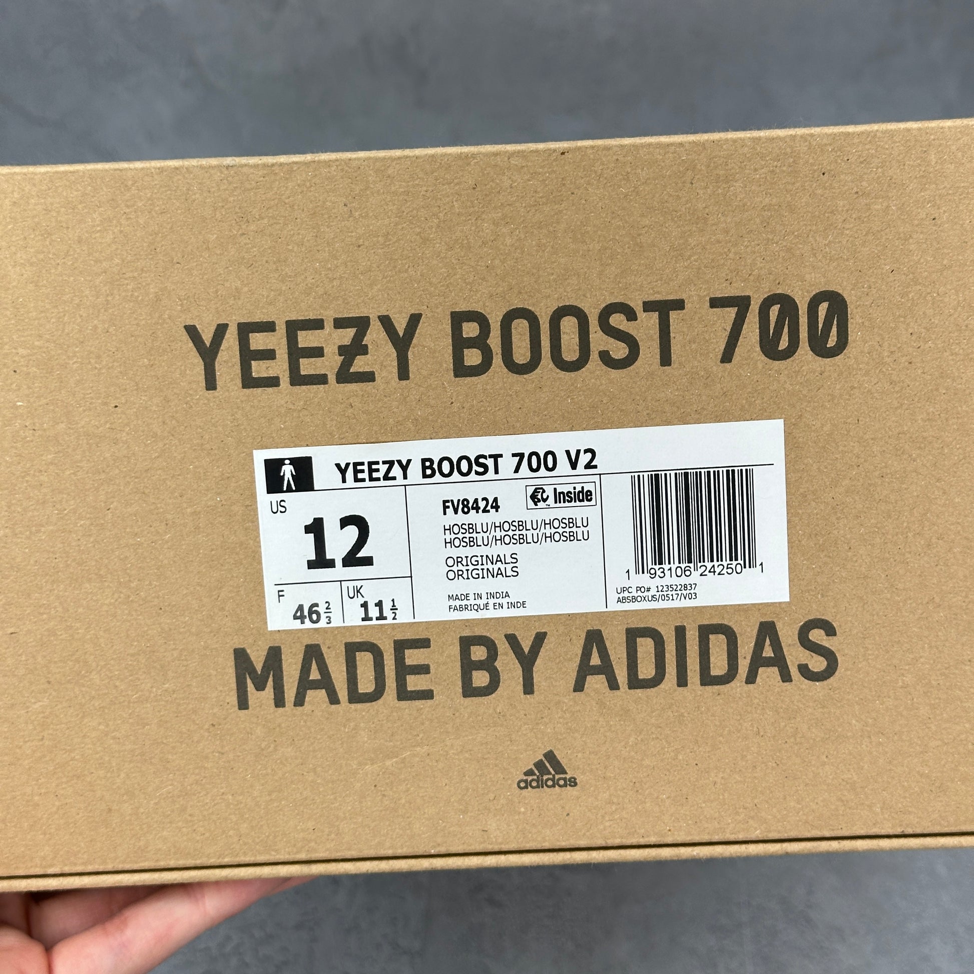adidas Yeezy Boost 700 V2 Hospital Blue