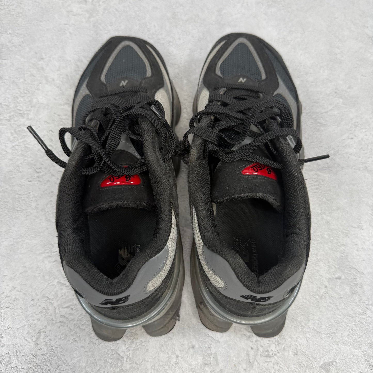 New Balance 9060 Black Grey (GS) *pre - owned* SIZE 6.5Y - Kicks Collective PA - New Balance - GC9060BK - Kid's Shoes - 6.5Y - Pre - Owned