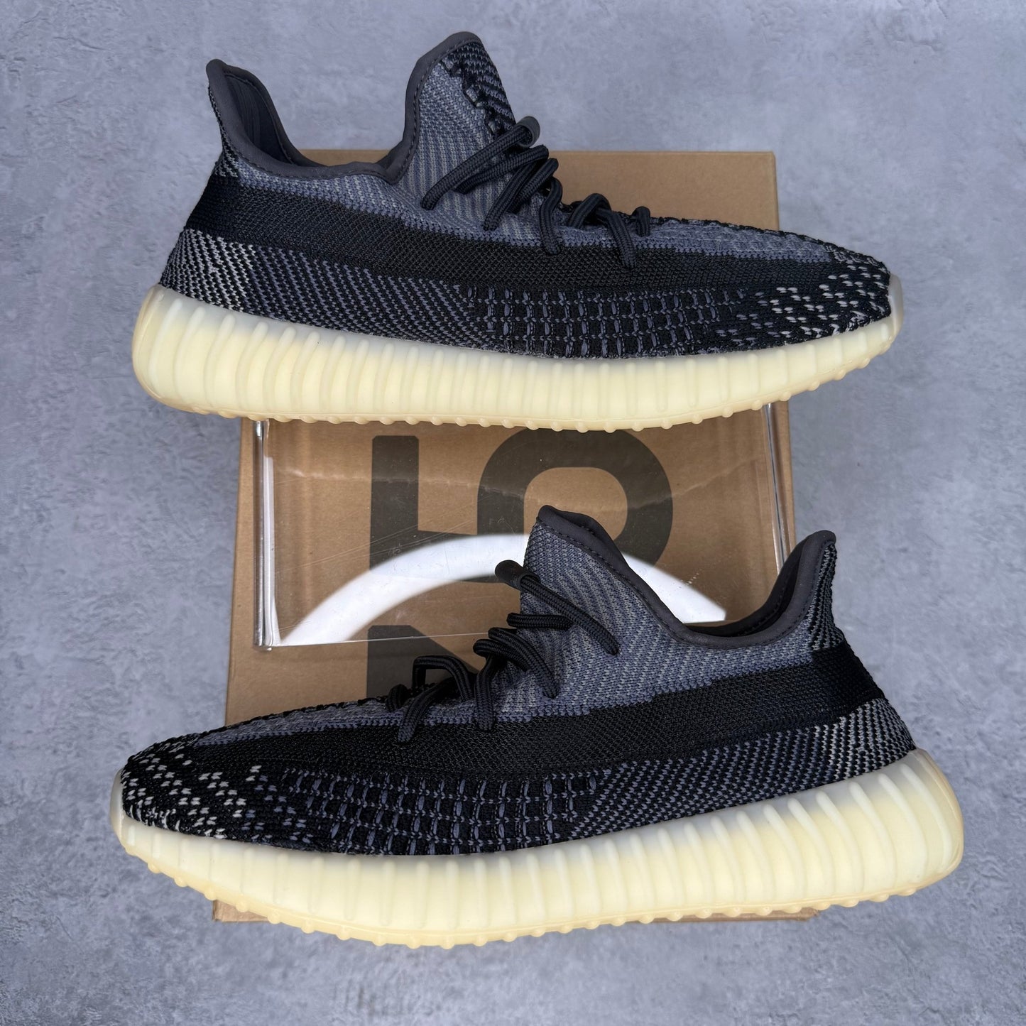 adidas Yeezy Boost 350 V2 Carbon *pre - owned* SIZE 9 - Kicks Collective PA - adidas - FZ5000 - Men's Shoes - 9M/10.5W - Pre - Owned