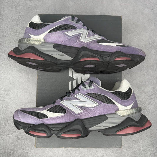 New Balance 9060 Violet Noir *pre - owned* SIZE 11.5 - Kicks Collective PA - New Balance - U9060VRB - Men's Shoes - 11.5M/13W - Pre - Owned - Original Box (Damaged)