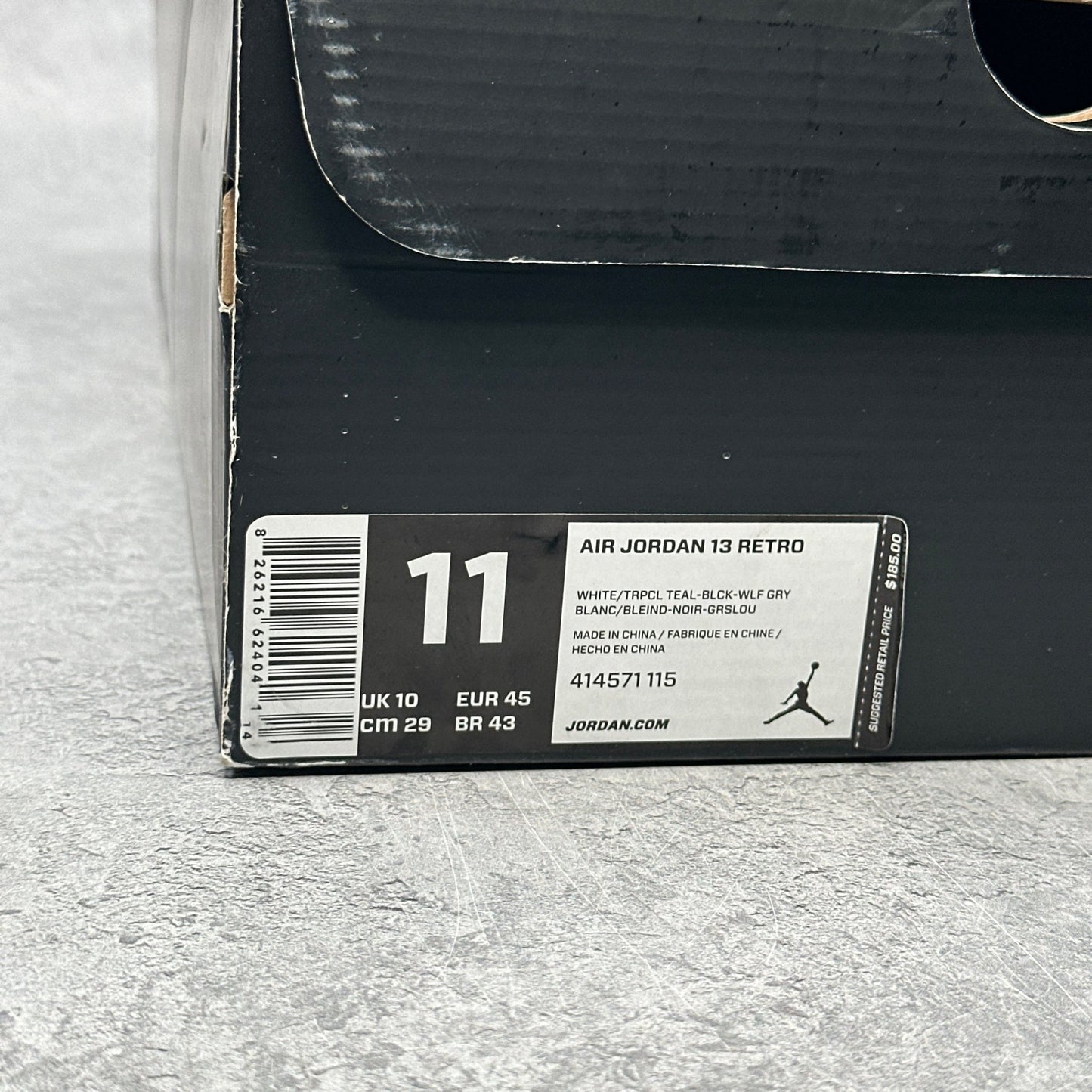 Jordan 13 Retro Barons Hologram *pre - owned* SIZE 11 - Kicks Collective PA - Jordan - 414571-115 - Men's Shoes - 11M/12.5W - Pre - Owned