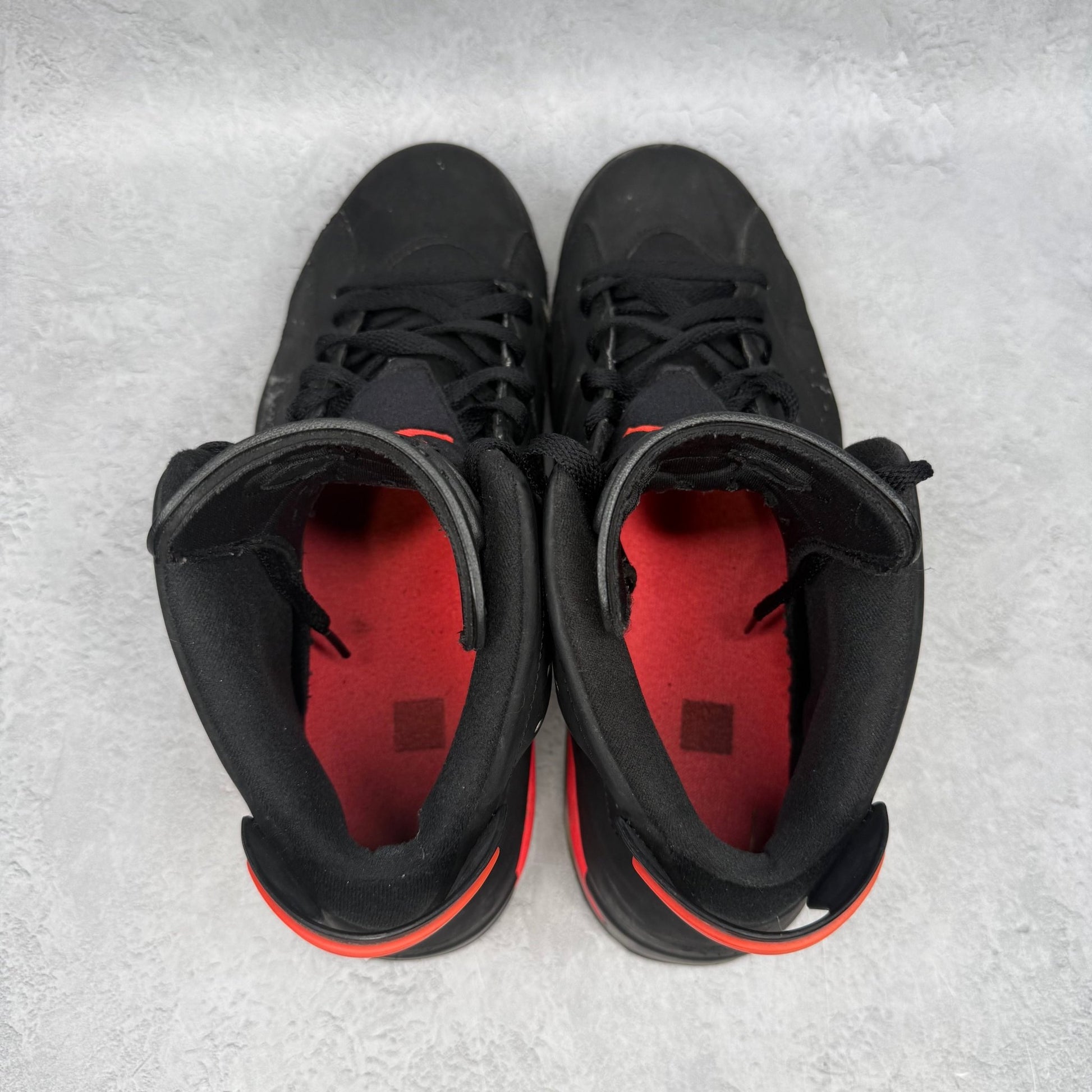 Jordan 6 Retro Infrared Black (2014) *pre - owned* SIZE 12 - Kicks Collective PA - Jordan - 384664-023 - Men's Shoes - 12M/13.5W - Pre - Owned - No Box