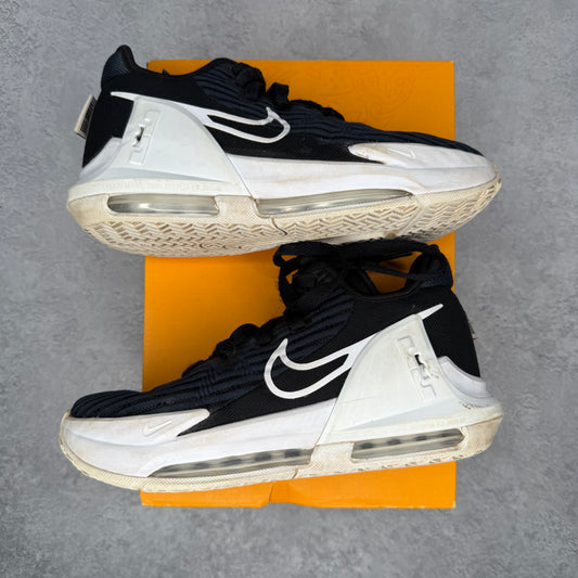 LeBron Witness 6 Black Dark Obsidian (GS) *pre-owned* SIZE 4.5Y