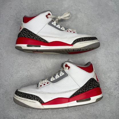 Jordan 3 Retro Fire Red (2022) *pre - owned* SIZE 10 - Kicks Collective PA - Jordan - DN3707-160 - Men's Shoes - 10M/11.5W - Pre - Owned - No Box