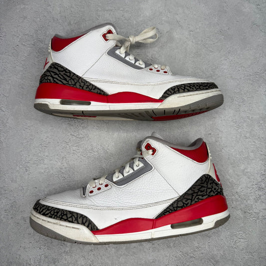 Jordan 3 Retro Fire Red (2022) *pre - owned* SIZE 10 - Kicks Collective PA - Jordan - DN3707-160 - Men's Shoes - 10M/11.5W - Pre - Owned - No Box
