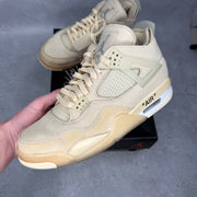 Jordan 4 Retro Off-White Sail (Women's) *pre-owned* SIZE 9.5M/11W