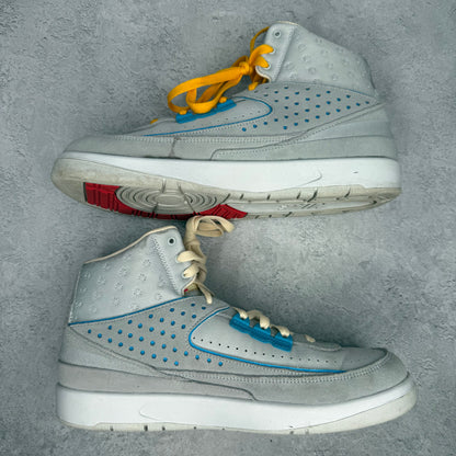 Jordan 2 Retro SP Union Grey Fog *pre-owned* SIZE 10.5