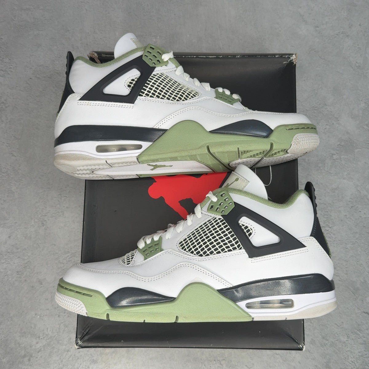 Jordan 4 Retro Seafoam (Women's) - Image 1