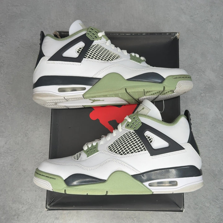 Jordan 4 Retro Seafoam (Women's) - Image 1