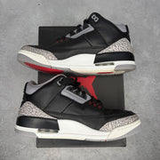 Jordan 3 Retro OG Black Cement (2024) *pre-owned* SIZE 10