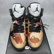Jordan 5 Retro Supreme Desert Camo *pre-owned* SIZE 9