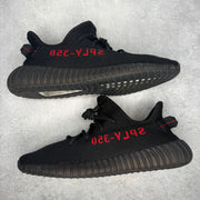 adidas Yeezy Boost 350 V2 Black Red *pre-owned* SIZE 11.5