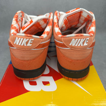 Nike SB Dunk Low Concepts Orange Lobster *pre-owned* SIZE 13