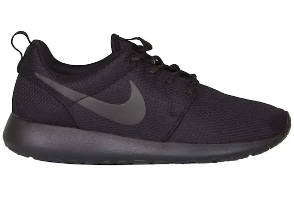 Nike Roshe Run Triple Black (Women's) *pre - owned* SIZE 7.5W - Kicks Collective PA - Nike - 511882 - 096 - Women's Shoes - 6M/7.5W - Pre - Owned - No Box