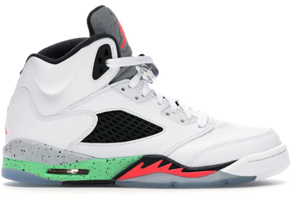 Jordan 5 Retro Poison Green (GS) *pre-owned* SIZE 6.5Y