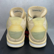 Jordan 4 Retro Off-White Sail (Women's) - Image 4