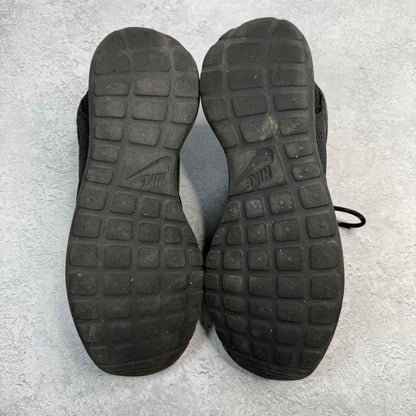 Nike Roshe Run Triple Black (Women's) *pre-owned* SIZE 7.5W