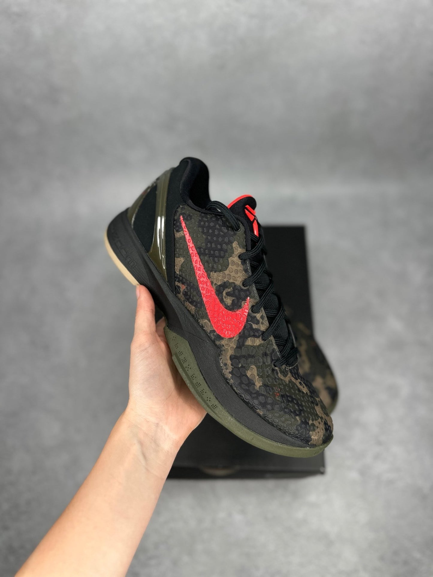 Nike Kobe 6 Protro Italian Camo (2024) - Kicks Collective PA - Nike - FQ3546 - 001 - Men's Shoes - 8M/9.5W - Brand New