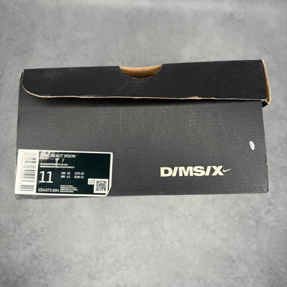 Nike React Vision Black Anthracite *pre - owned* SIZE 11 - Kicks Collective PA - Nike - CD4373-004 - Men's Shoes - 11M/12.5W - Pre - Owned