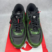 Nike Air Max 90 Green Python *pre-owned* SIZE 8.5