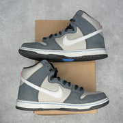 Nike SB Dunk High Pro Medium Grey Pink 10 (Pre-Owned) - back