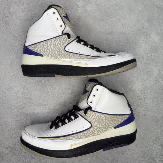 Jordan 2 Retro Dark Concord *pre - owned* SIZE 11 - Kicks Collective PA - Jordan - 385475 - 153 - Men's Shoes - 11M/12.5W - Pre - Owned