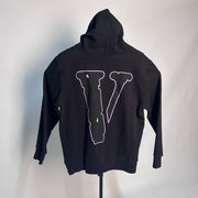 Juice Wrld x Vlone Legend Hoodie Black *pre-owned* SIZE XL