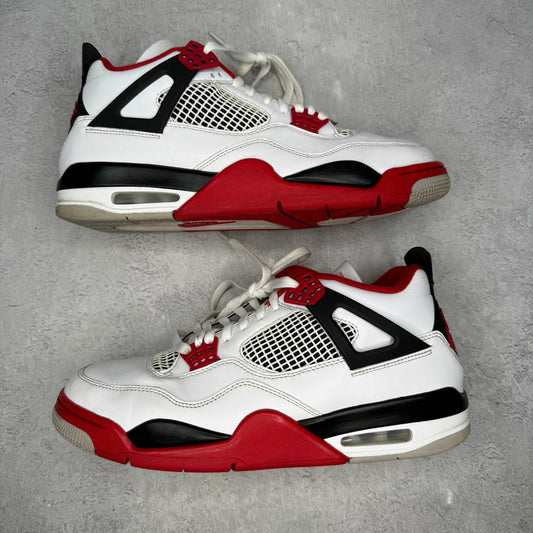 Jordan 4 Retro Fire Red (2020) *pre - owned* SIZE 11 - Kicks Collective PA - Jordan - DC7770-160 - Men's Shoes - 11M/12.5W - Pre - Owned - No Box