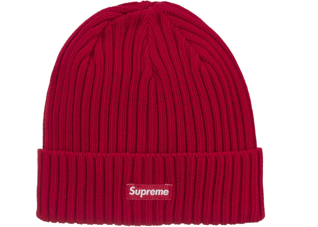 Supreme Overdyed Beanie (SS25) Red