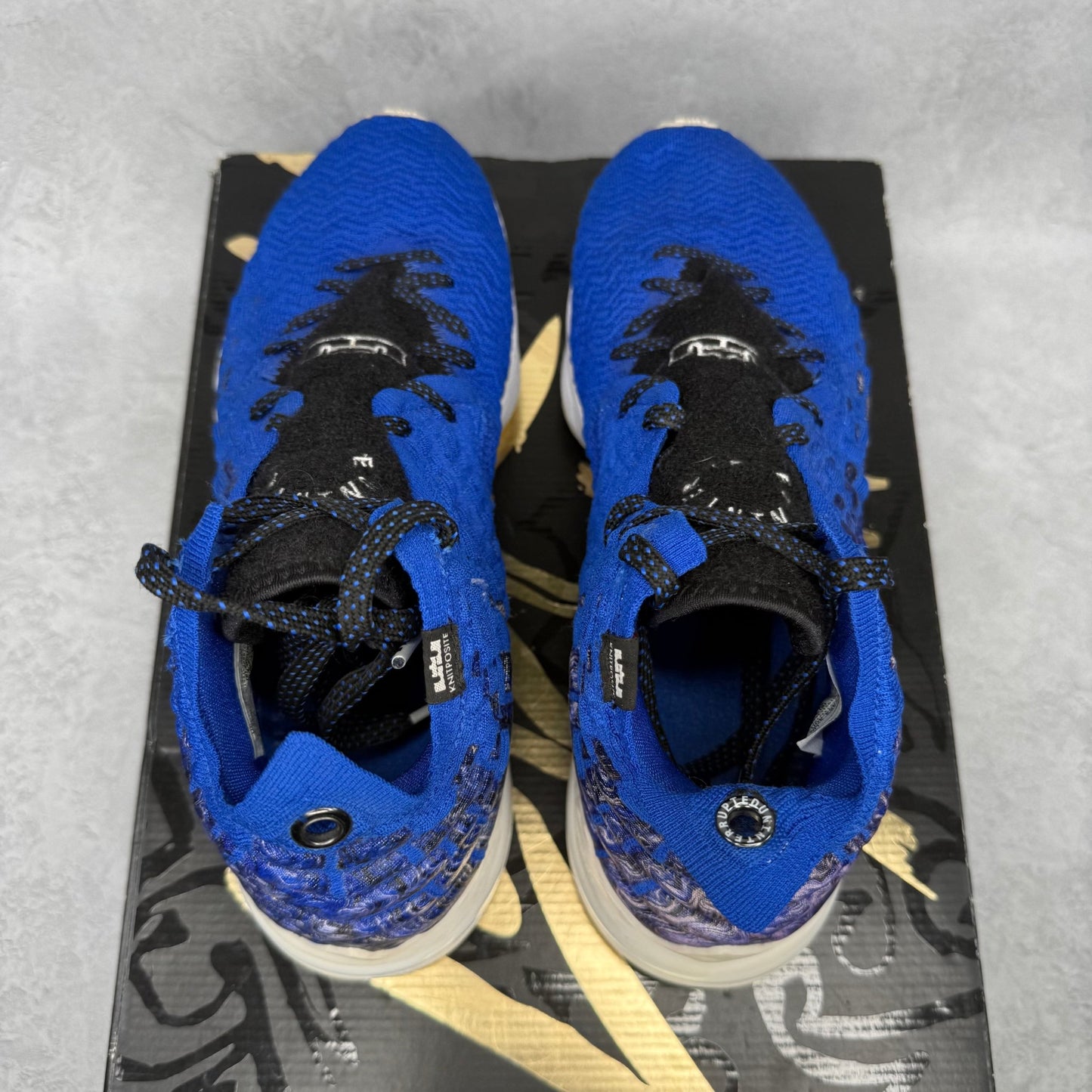 Nike LeBron 17 More Than An Athlete *pre - owned* SIZE 11 - Kicks Collective PA - Nike - CT3464-400/CT3465-400 - Men's Shoes - 11M/12.5W - Pre - Owned