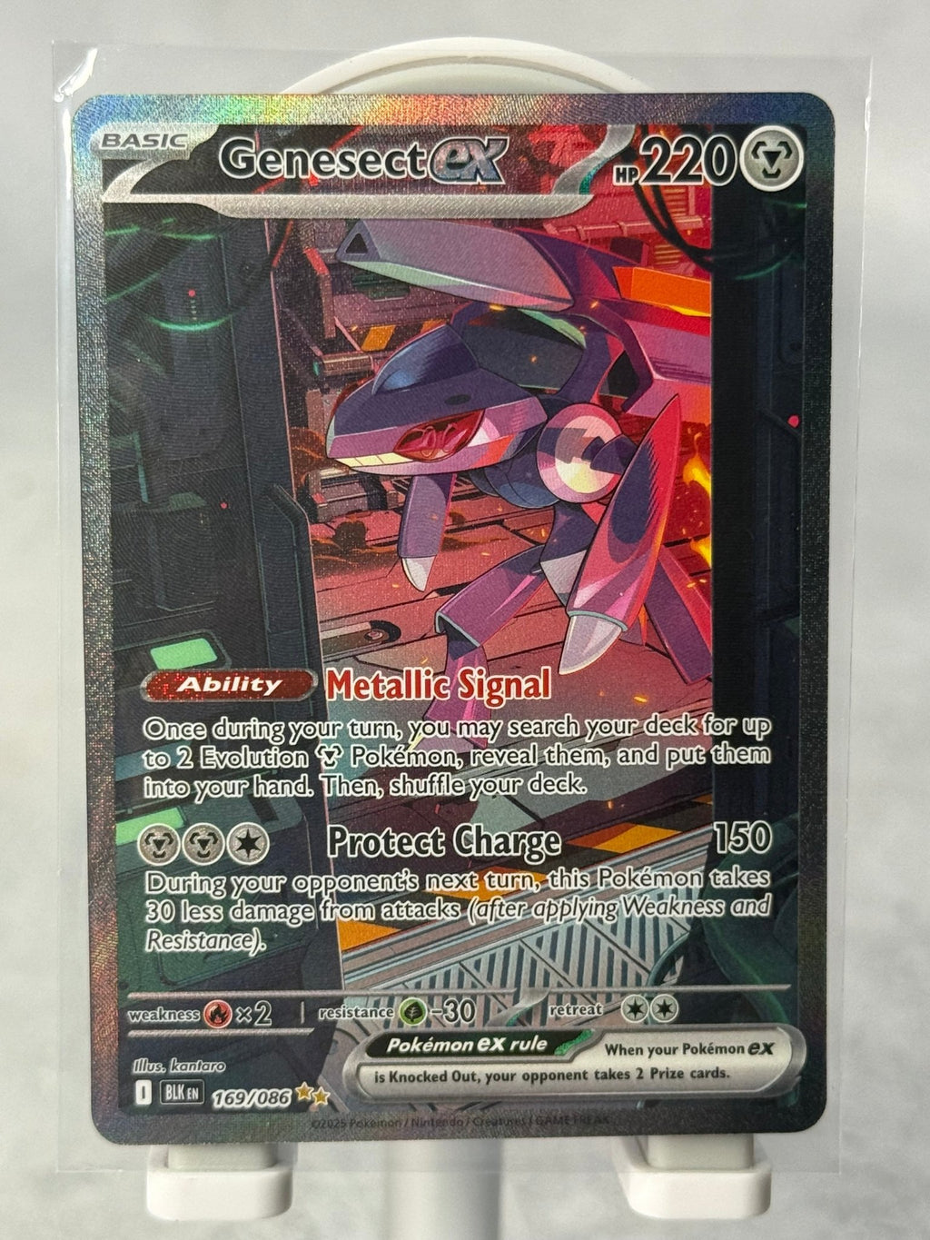 Pokemon Genesect ex 169/086 SV Black Bolt NM - Kicks Collective PA - Pokemon - POKEMON 190 - Accessories - OS - Pre-Owned