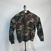 Supreme State Hooded Sweatshirt Woodland Camo *pre-owned* SIZE XL