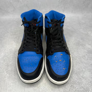 Jordan 1 Mid Royal Paint Splatter *pre-owned* SIZE 12 - Kicks Collective PA - Jordan - 554724-048 - Men's Shoes - 12M/13.5W - Pre-Owned - No Box