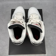 Jordan 4 Retro White Cement (2025) *pre-owned* SIZE 9.5