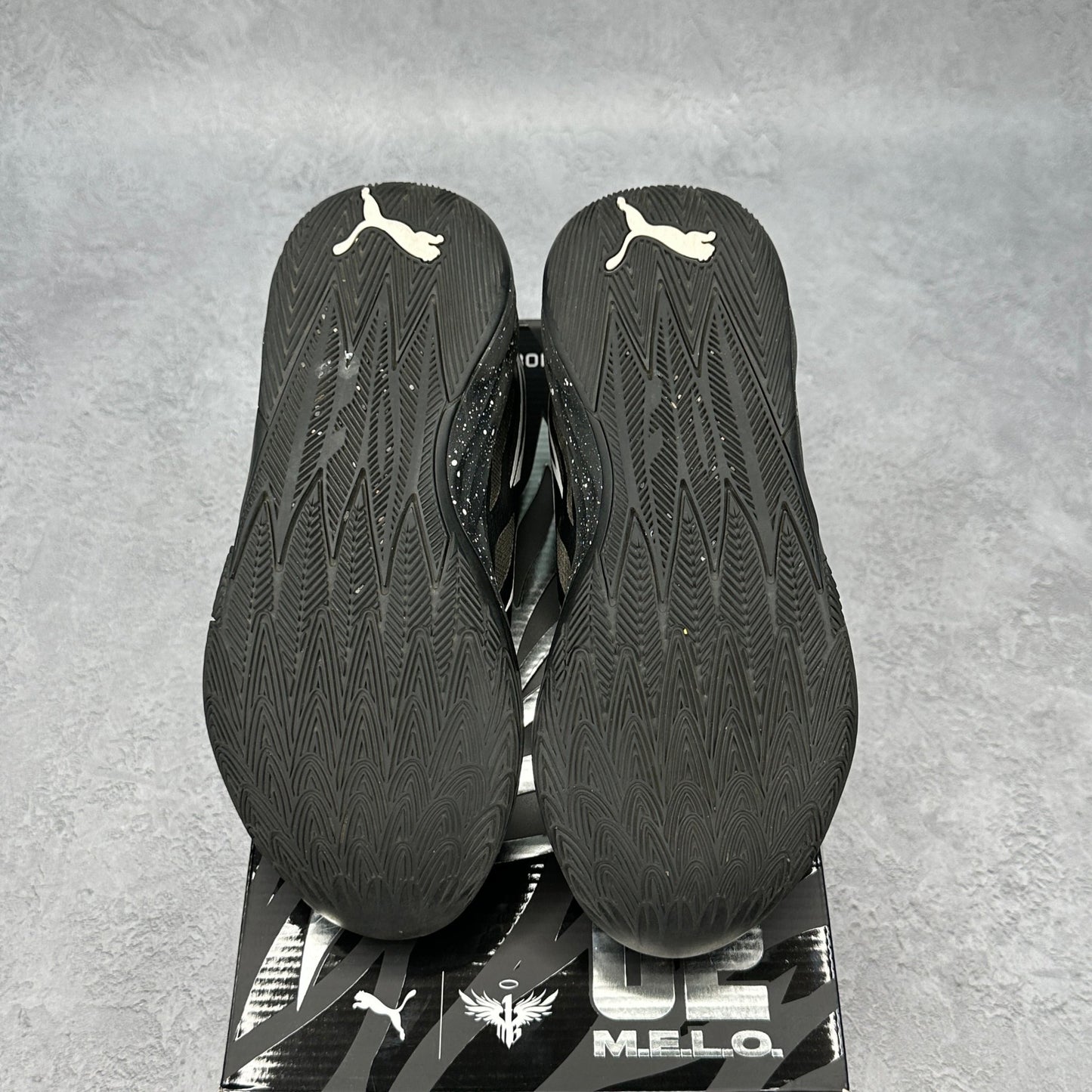 Puma LaMelo Ball MB.02 Black White (GS) *pre - owned* SIZE 5.5Y - Kicks Collective PA - Puma - 379425 - 01 - Men's Shoes - 5.5M/7W - Pre - Owned