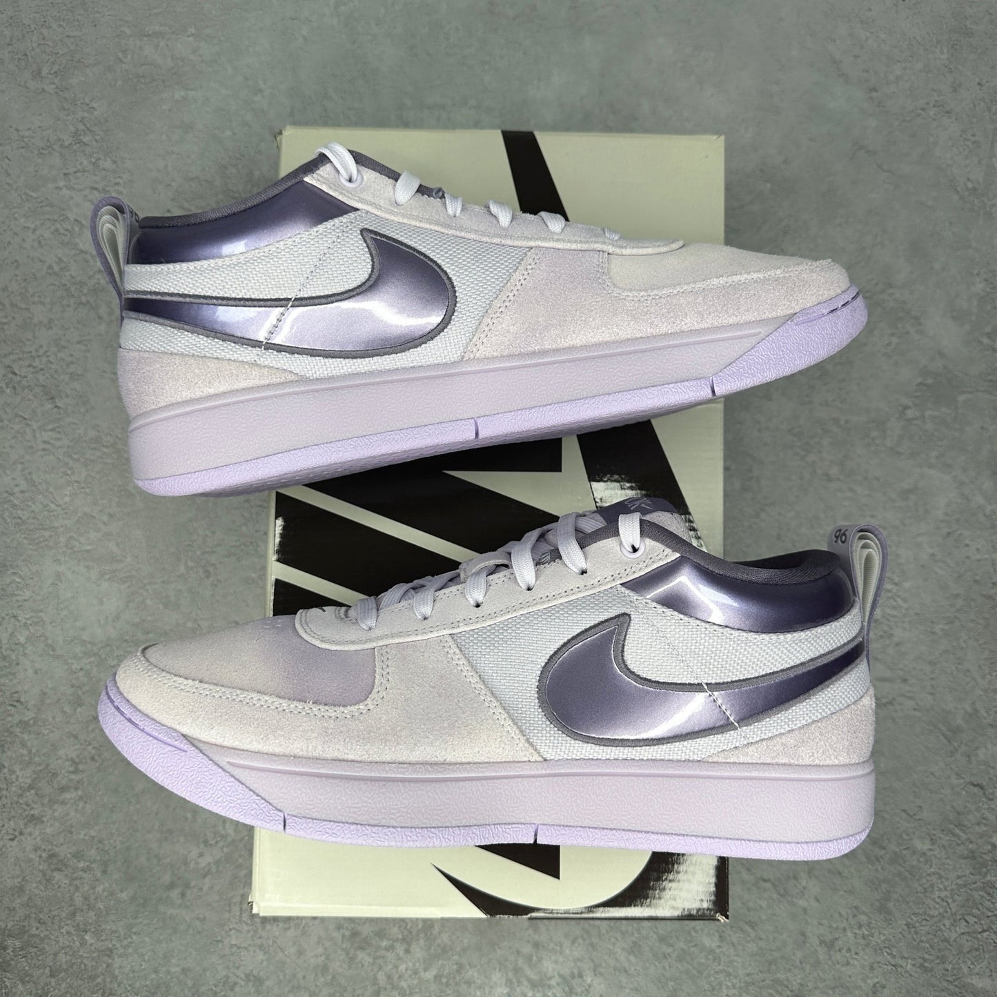 Nike Book 1 Lilac Bloom - Kicks Collective PA - Nike - FJ4249-500/FJ4250-500 - Men's Shoes - 12M/13.5W - Brand New