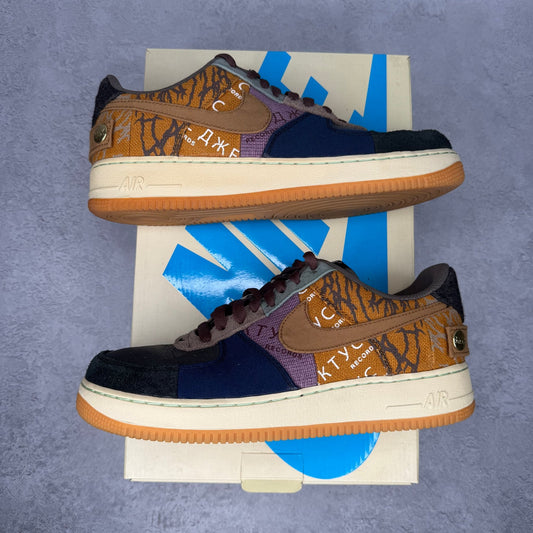 Nike Air Force 1 Low Travis Scott Cactus Jack *pre - owned* SIZE 10 - Kicks Collective PA - Nike - CN2405-900 - Men's Shoes - 10M/11.5W - Pre - Owned