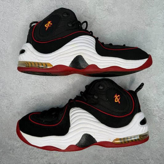 Nike Air Penny II Miami Heat *pre - owned* SIZE 10 - Kicks Collective PA - Nike - 333886 - 002 - Men's Shoes - 10M/11.5W - Pre - Owned
