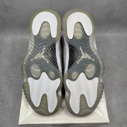 Jordan 11 Retro White Metallic Silver (Women's) *pre-owned* SIZE 12W