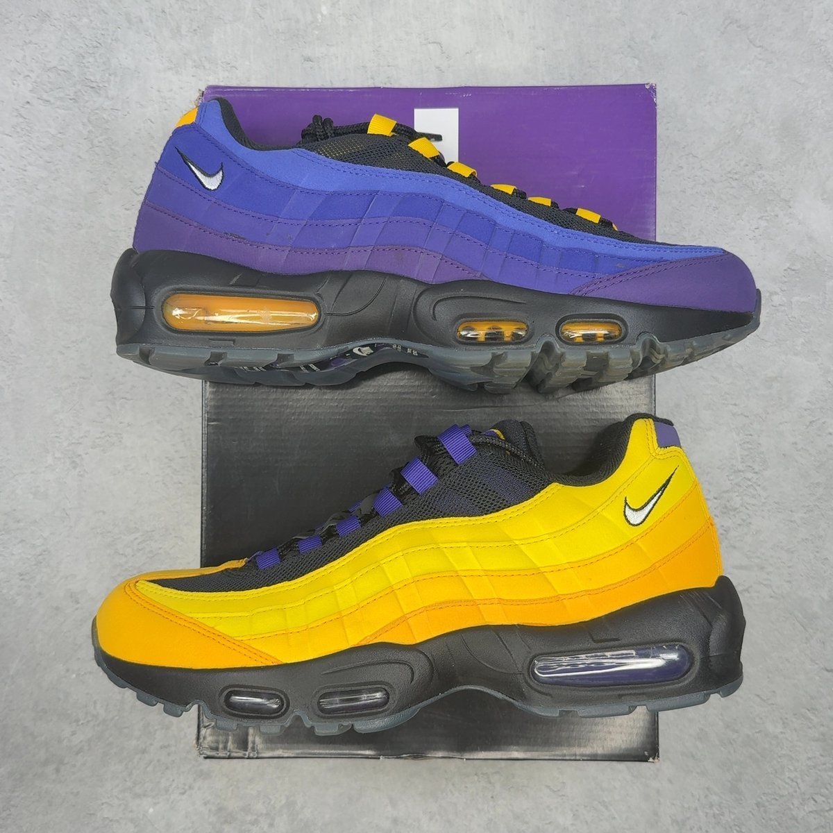 Nike Air Max 95 NRG LeBron Lakers 9.5 (Pre-Owned) - Kicks Collective PA - Nike - CZ3624-001-9.5-PO-1 - Pre-Owned Sneakers - 9.5