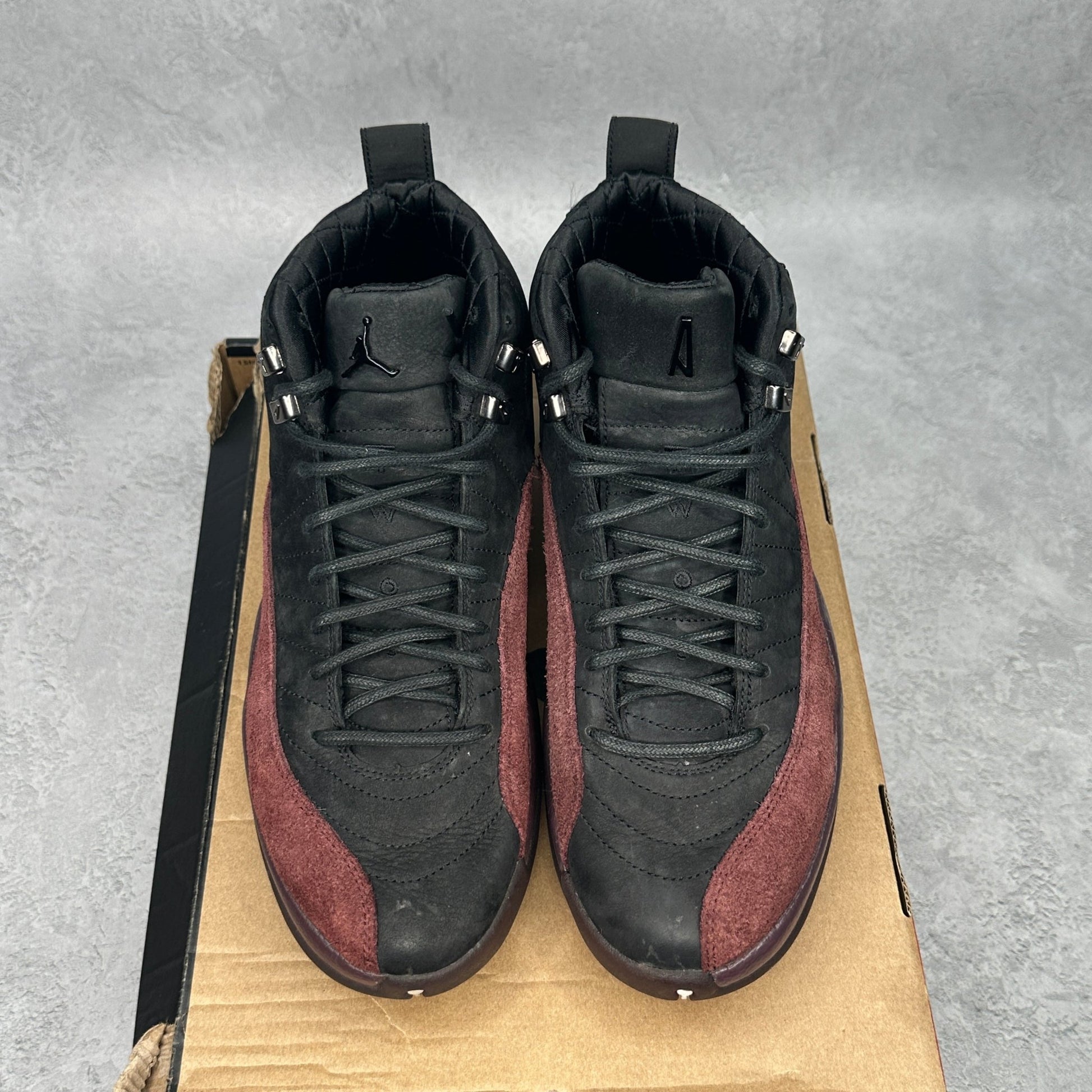 Jordan 12 Retro SP A Ma Maniére Black (Women's) *pre - owned* SIZE 11.5W - Kicks Collective PA - Nike - DV6989 - 001 - Women's Shoes - 10M/11.5W - Pre - Owned