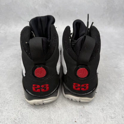 Jordan 9 Retro White Black Red (2010) *pre - owned* SIZE 7.5 - Kicks Collective PA - Jordan - 302370-102 - Men's Shoes - 7.5M/9W - Pre - Owned - No Box