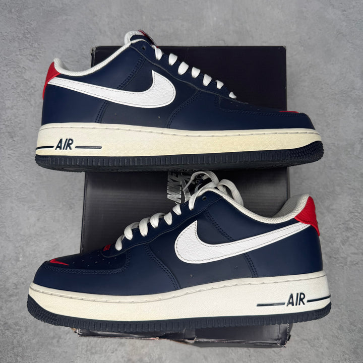 Nike Air Force 1 Low USA Obsidian pre-owned size 9